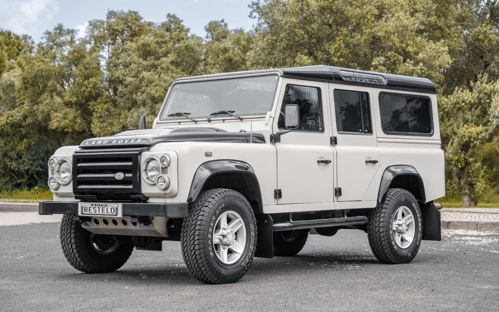 land rover, defender 110 fire and ice usados lisboa, auto restelo