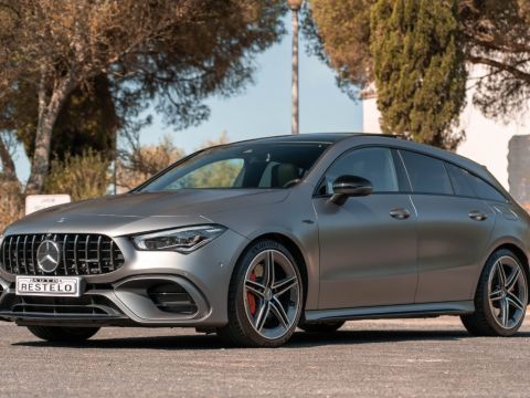 mercedes-benz, cla shooting brake 45 amg s 4matic ( x118 ) usados lisboa, auto restelo